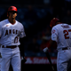 Shohei Ohtani (l.) and Mike Trout
